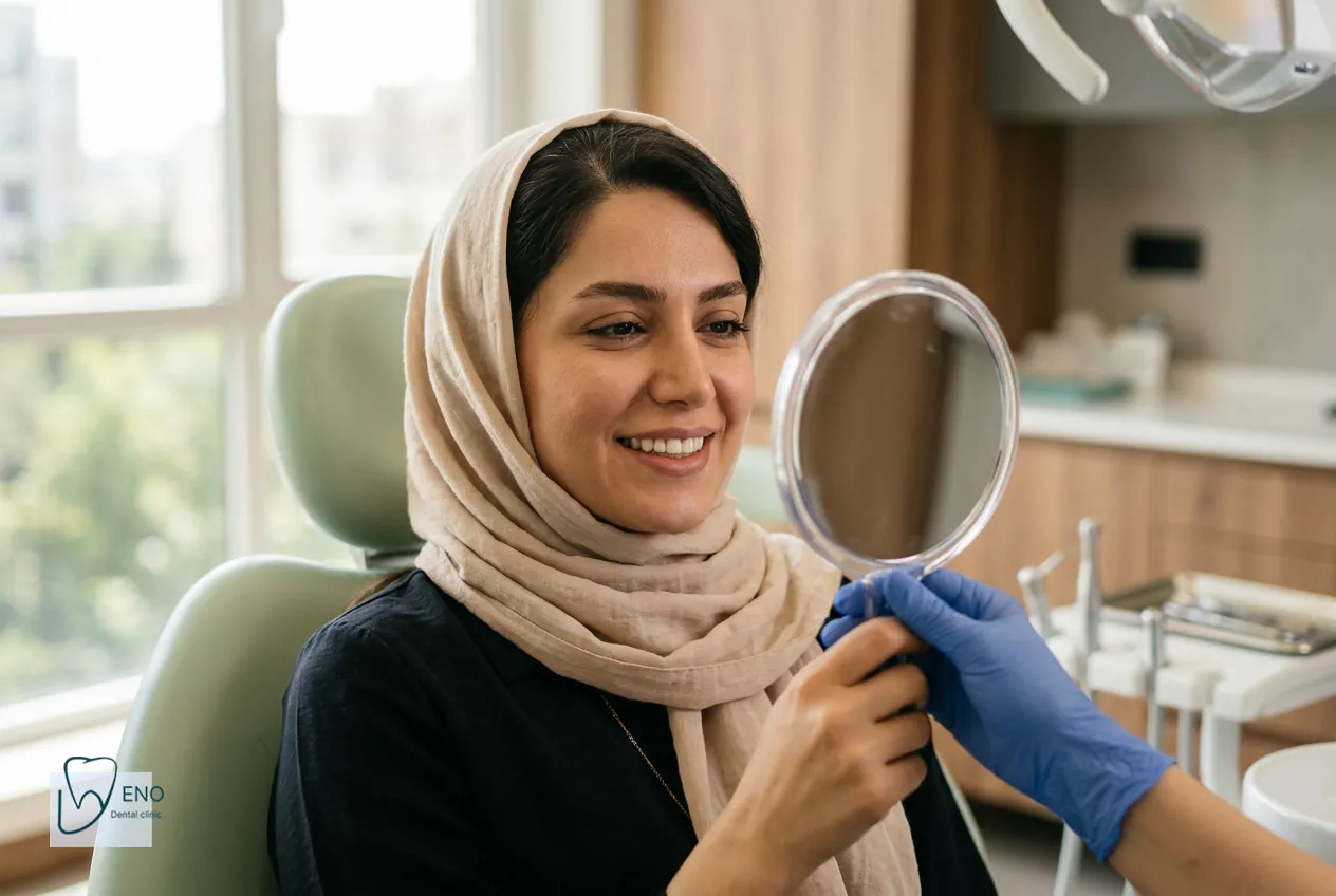 ایمپلنت یک روزه چیست – تصویر شماتیک کاشت فوری